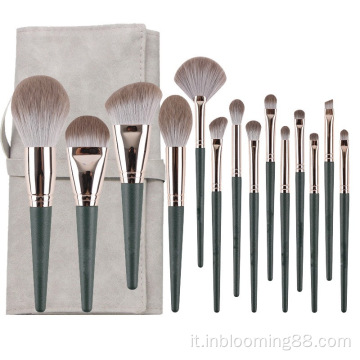 Cheap14 PCS Set di pennelli trucco di alta qualità professionale